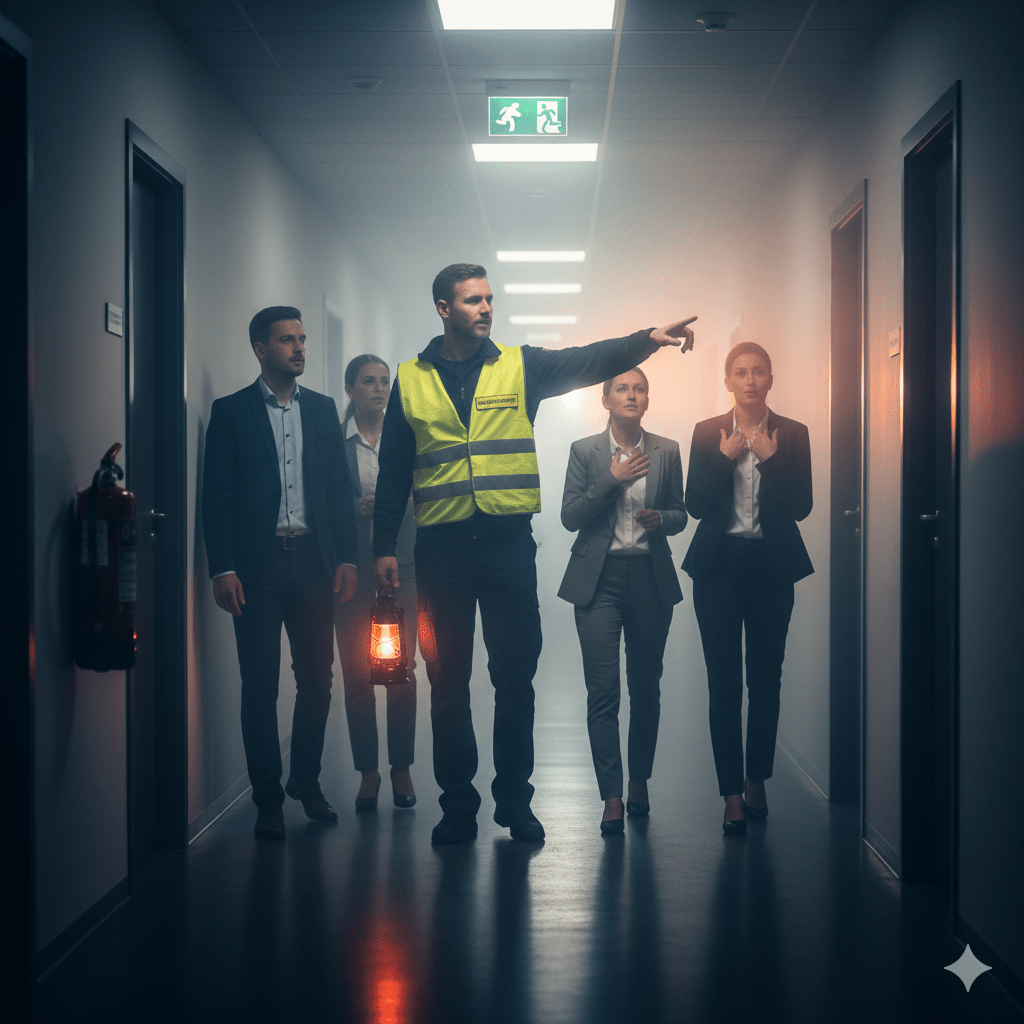 Psychologie im Brandfall: Warum Training Panik verhindert