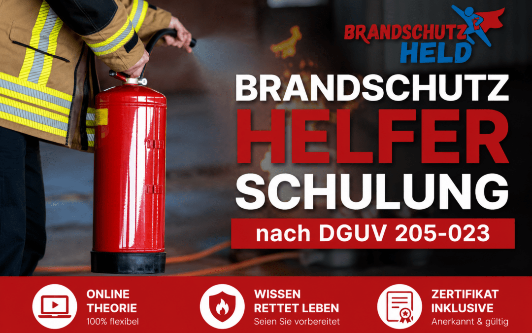 Brandschutzhelfer Theorie ONLINE nach DGUV 205-023